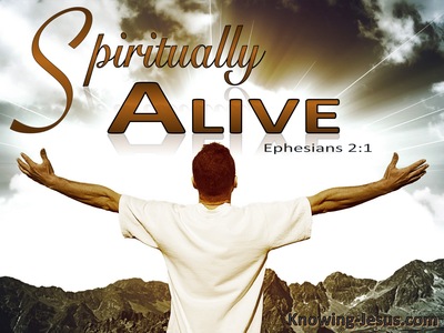 Ephesians 2:1 And You He Made Alive (white)